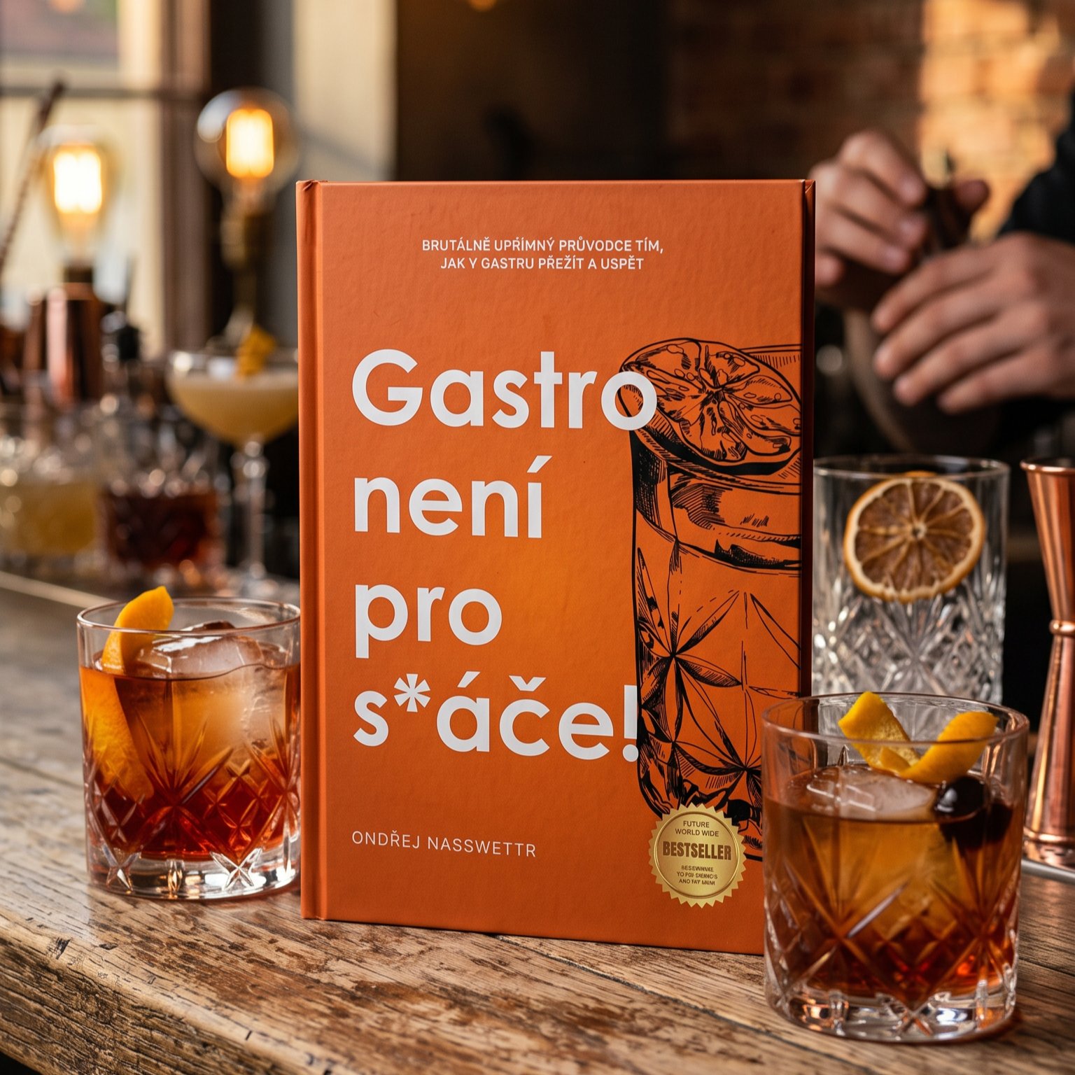 Gastro není pro s*áče! - kniha